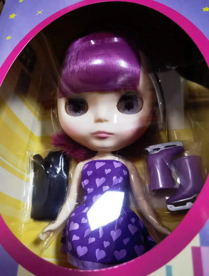 Vintage Blyth Classical BJD Doll Customized Dollette Girl Toy Body Moveable Handmade Figure Top Collection Art Orphan Aesthetics
