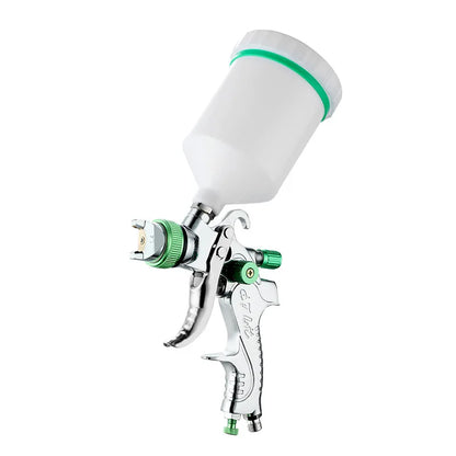 HVLP Professional Spray Gun 1.4/1.7/2.0/2.5mm Steel Nozzle Gravity Spray Gun Portable Car Paint Spray Gun DIY Spray Paint Kit