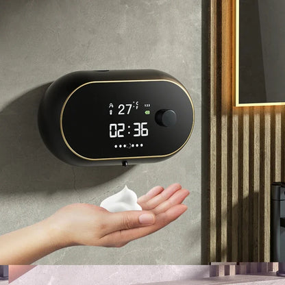 Zai Xiao New Soap Dispenser Wall Mounted Induction Automatic Touchless Soap Dispenser USB Rechargeable Electric Soap Dispense