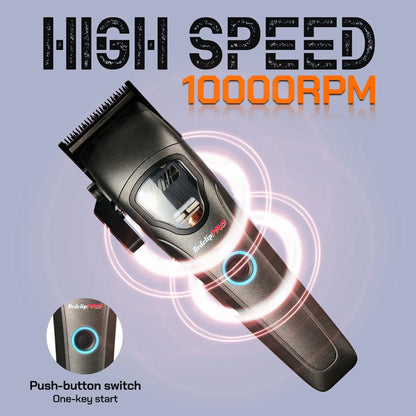 10000RPM BRD 633 Professional Electric Hair Clipper Magnetic Levitation Motor Hair Trimmer for Man with Base DLC Blade Barber