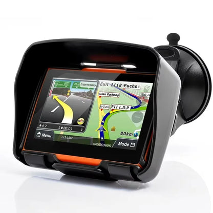 Motorcycle GPS Navigation Car GPS Waterproof IPX67 Dustproof shockproof Bluetooth FM AVIN Built in 8GB free iGo Map