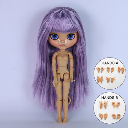 ICY DBS Blyth Doll BJD Joint Body Tan Skin Toothed Mouth Set Doll 1/6 30cm Girl Gift Anime SD