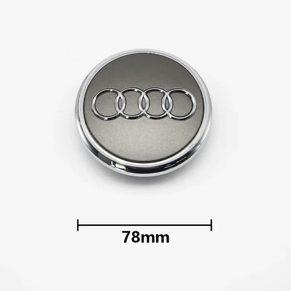 4pcs 60mm 61mm 69mm 68mm 77mm Car Styling Wheel Center Cap Hub Covers Badge 4B0601170 For Audi A3 A4 A5 A6 A7 A8  S6 Accessories
