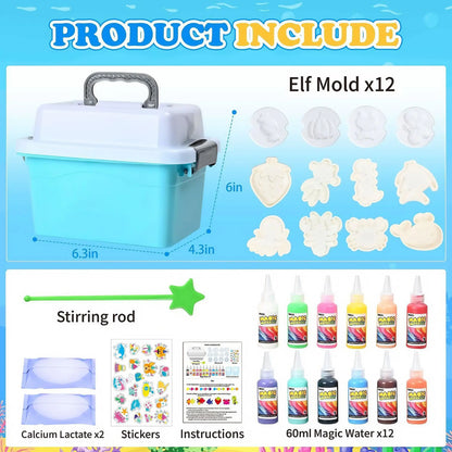 Magic Water Elf  DIY Set Magic Water Baby Hydrogel Handmade Little Artist Graffiti Toys Children's Creative Handmade Gifts