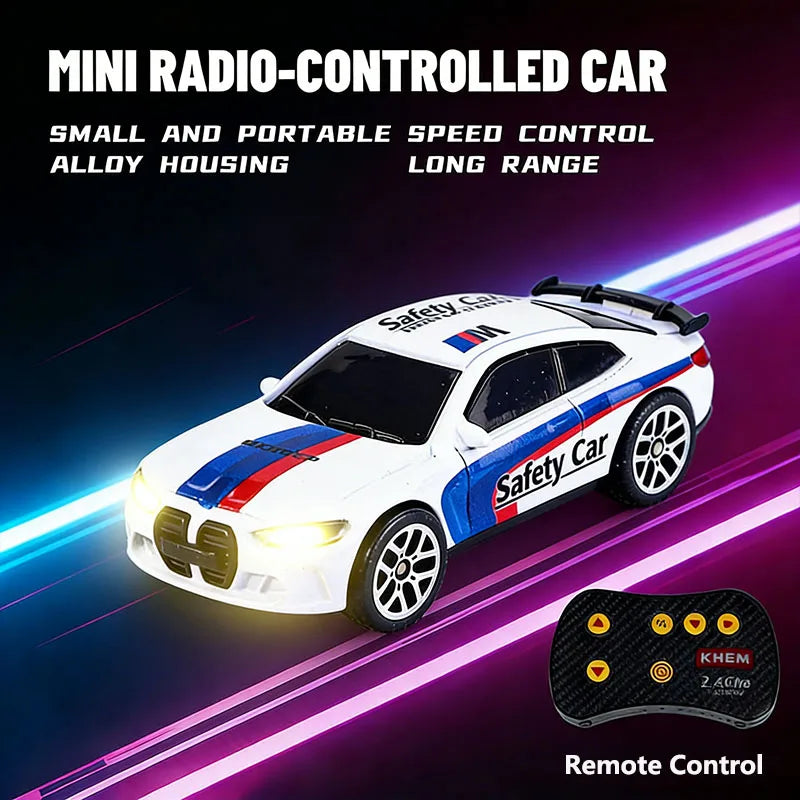 2026 Upgraded RC Car 1:64 Mini Alloy RC Drift Car Easy to Carry, 60mins Life.  Exquisite Gift Box An Ideal Toy Gift for Children