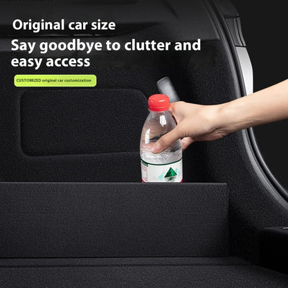 For Xiaopeng G6 Xpeng G6 2023 2024 2025 Upgrade Trunk Storage Partition Multifunction Storage Box Auto Interior Accessories