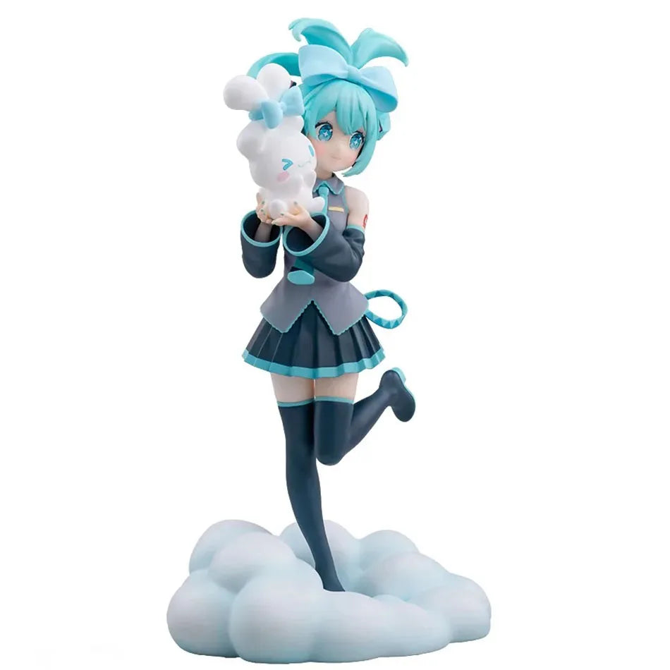 Hot Kawaii Girl Hatsune Miku Anime Figure Fashion Subclture Miku Action Figure Christmas Gift PVC Collection Model Doll Toys