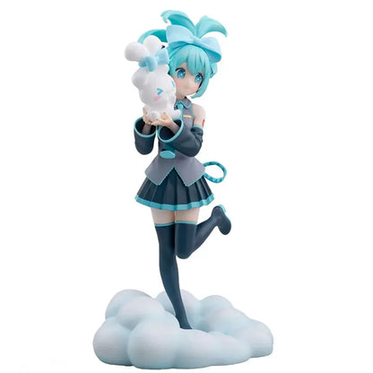 Hot Kawaii Girl Hatsune Miku Anime Figure Fashion Subclture Miku Action Figure Christmas Gift PVC Collection Model Doll Toys