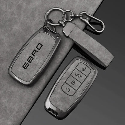NEW Car Key Case Cover Holder Shell Fit For EBRO S400 EBRO S700 EBRO S800 2025Protection Key Bag Set Keychain Car Accessories