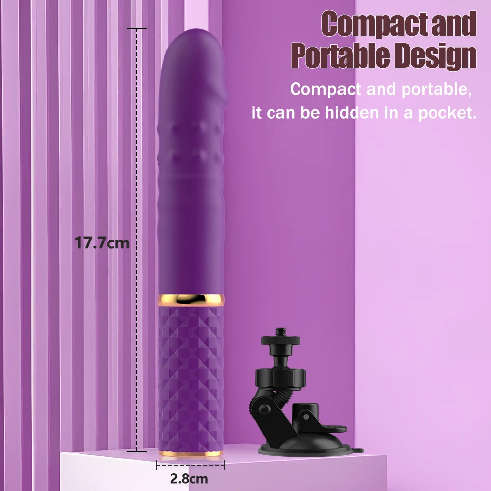 Thrust Vibration APP Control Dildo Suction Cup Vibrator G-spot Clitor stimulation Penetration Massager Female Adult Sex Toys