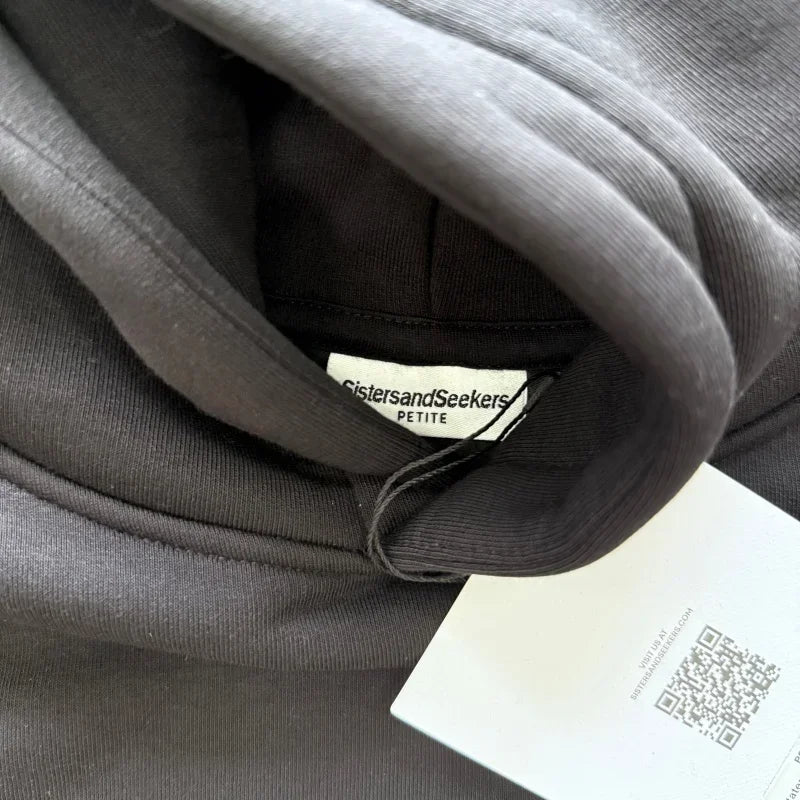 SISTERS AND SEEKERS Hoodie Sweatirt Street Sle Lazy Trendy Women's Autumn Faion Spor Brand Adanola Casual Comfortable Cotton Top
