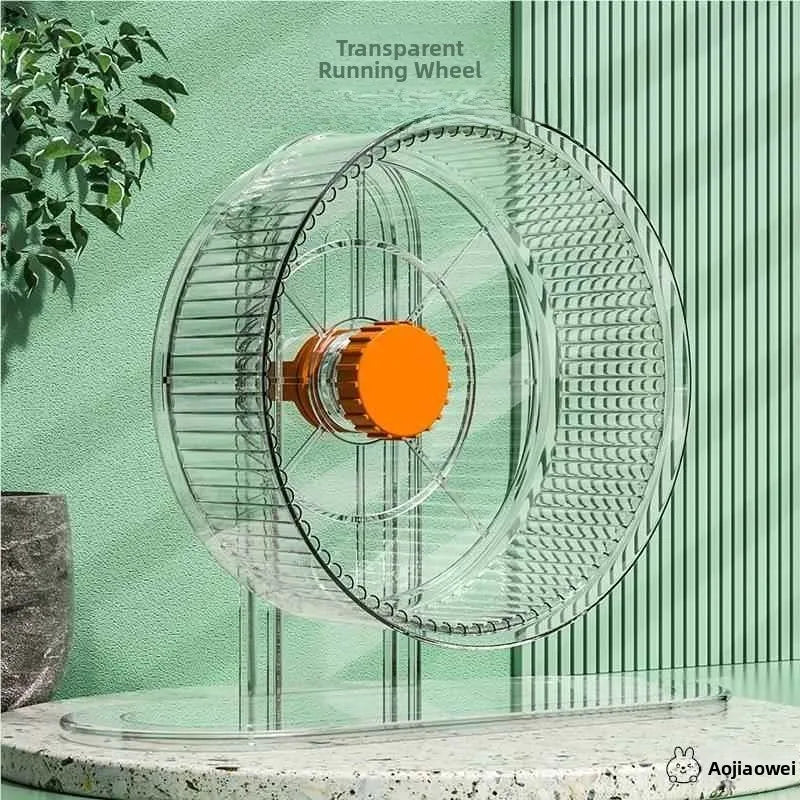 Large Size Silent Running Wheel for Hamster Toy Deprivation Relief Golden Retriever Hamster Cage Supplies Crehensive Infor...