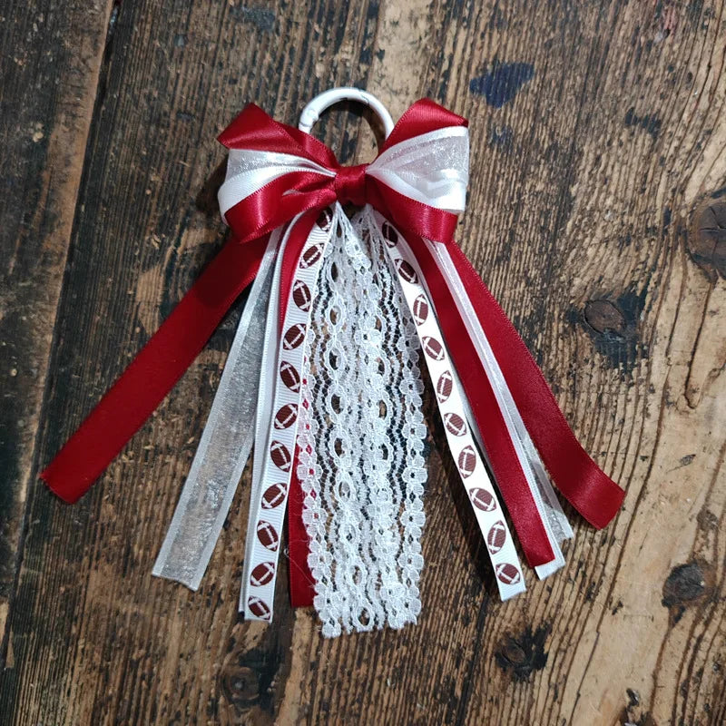 1Pair Fashion Lace Bow Boot Charms Tassel Ribbon DIY Shoe Charms Decor Removable Boot Accessories for Hat Hair Clothing