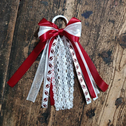 1Pair Fashion Lace Bow Boot Charms Tassel Ribbon DIY Shoe Charms Decor Removable Boot Accessories for Hat Hair Clothing