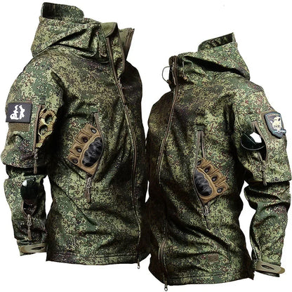 Tactical Uniform Sets Men Combat Fleece Suit Outdoor Camo Multicam Hunting Shirt+Cargo Pants Airsoft Kits Training Workwear Suit