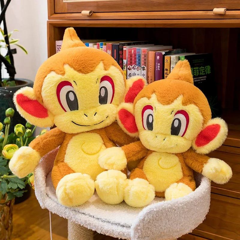 New 30/40cm Chimchar Pokemon Plush Toy Anime Figure Doll Cute Giant Pokémon Monkey Cartoon Stuffed Pillow Doll Holiday Xmas Gift