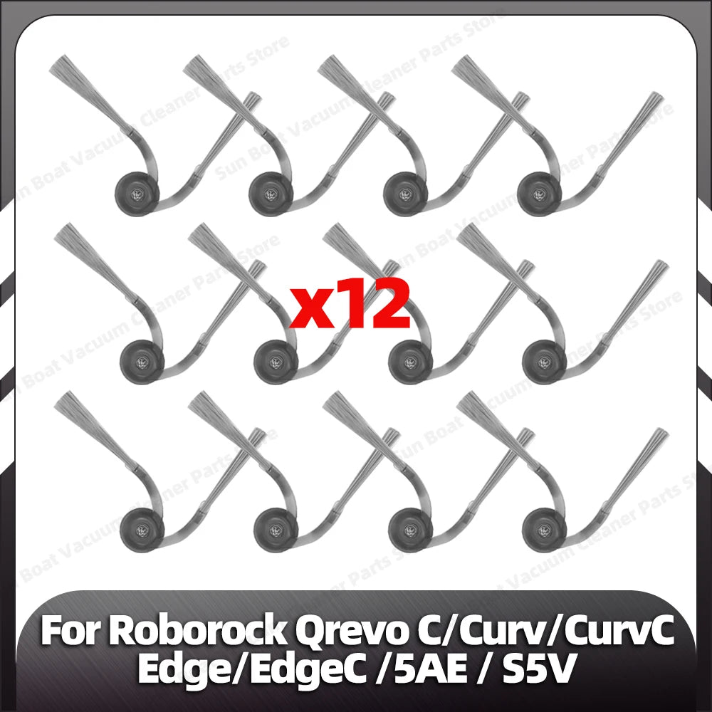 Fit for Roborock Qrevo C/Curv/CurvC/CurvC PRO/Edge/EdgeC/5AE/S5V/S5X/5AI/5XC Main Side Brush HEPA Filter Mop Pad Dust Bag Parts