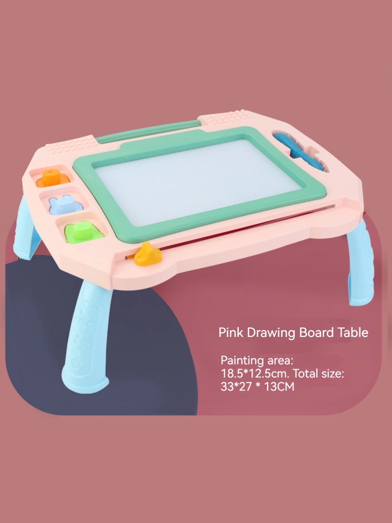 Creative mini magnetic writing board handwriting board children's drawing board carabiner exquisite cute toy pendant