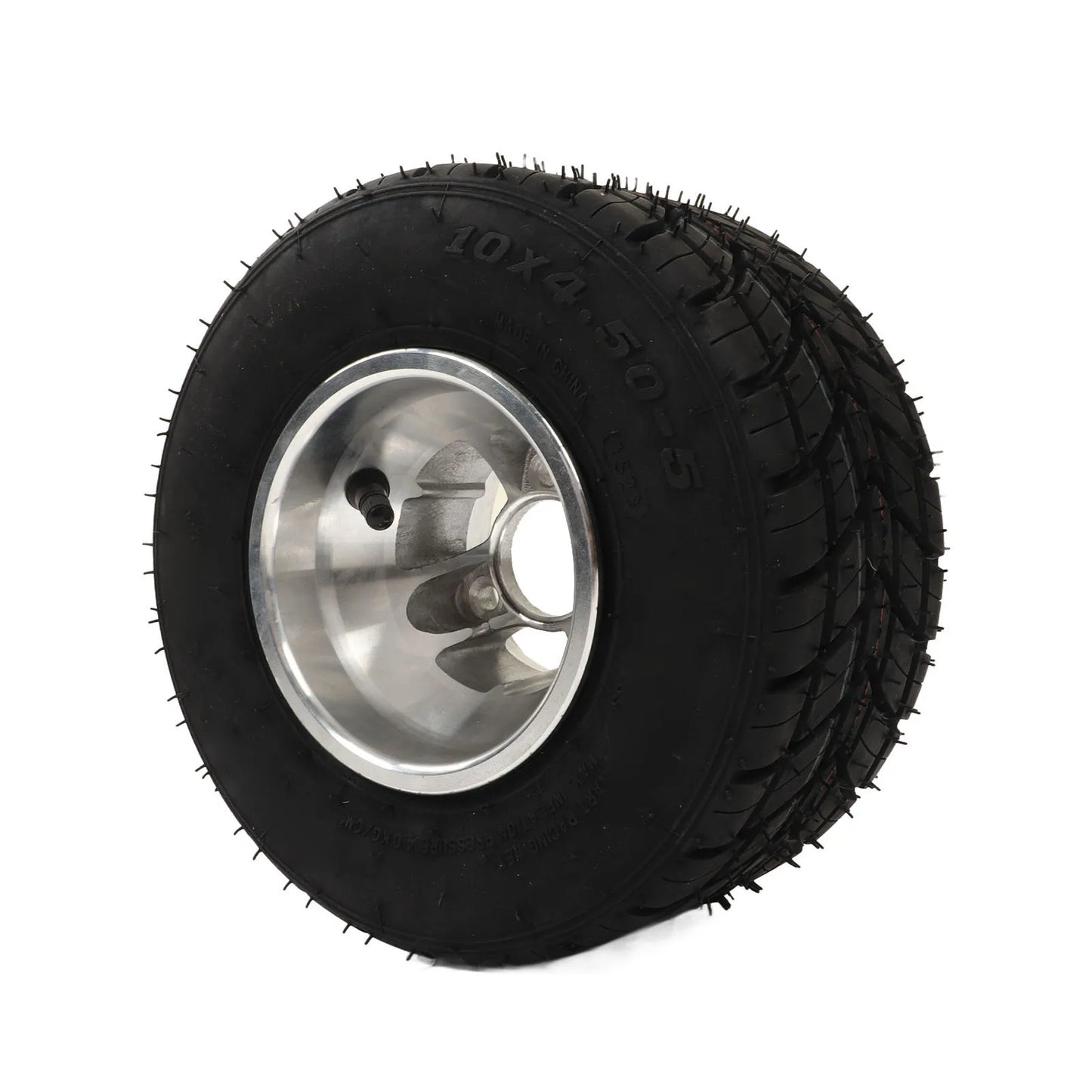 10x4.50‑5 Tire with Hub Explosionproof Antislip Universal for ATV UTV Go Kart Agricultural Vehicle