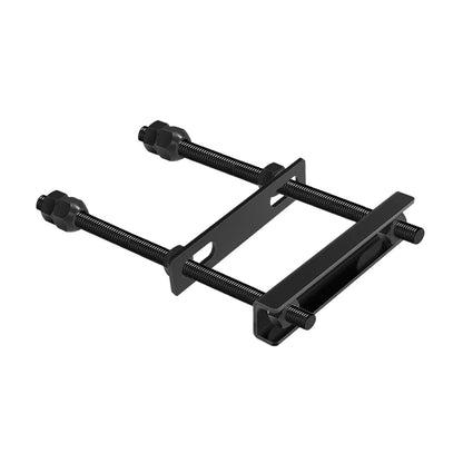 Versatile Spare Tire Carrier Metal Wheel Bracket Mount for Utility Trailer Boat Offroad Tire Replacement