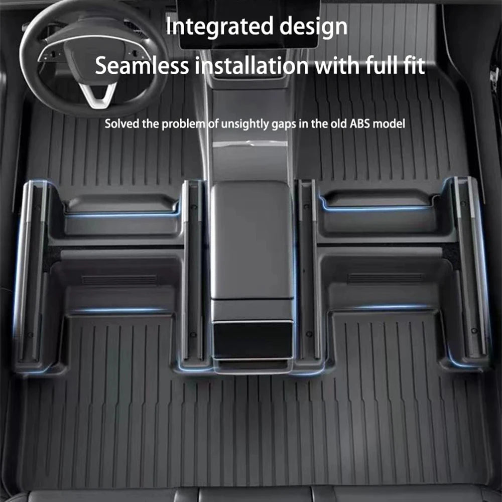 Underseat Protector Seat Track Cover for Tesla Model Y Juniper 2025 2026 Seat Slide Rail Pad Guard Anti-Kick Pad Accessories