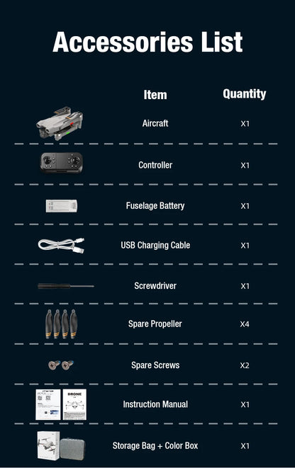 FPV 8K 3-Camera RC Drone Professional Quadcopter Aircraft Gesture Shooting Brushless 360° Roll Optical Hover Helicopter Toy Gift