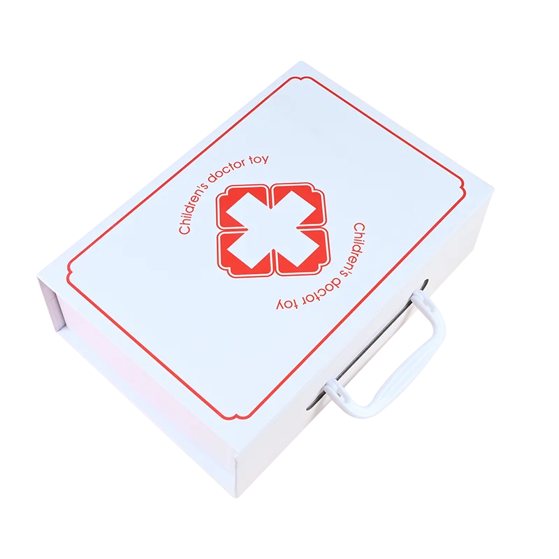 Children's Wooden Doctor's Kit, Pretend Game for Playful Children, Fun Role Playing Game for Boys and Girls' Medical Bags