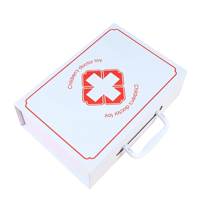 Children's Wooden Doctor's Kit, Pretend Game for Playful Children, Fun Role Playing Game for Boys and Girls' Medical Bags