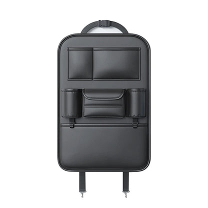 SEAMETAL Car Seat Back Storage Bag Multifunctional Storage Anti-Kick Mats Large Capacity Car Backseat Organizer Protector Pad