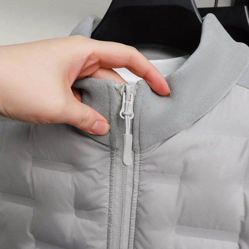 Winter Ultralight Down Jacket with Graphene Technology, 90% Duck Feather Filled, Top-Ranked Water-Resistant Parka City Commute