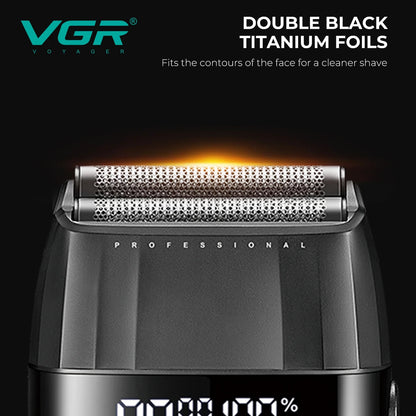 VGR Hair Clipper Professional 9000RPM Hair Cutting Machine Face Shaver Reciprocating Beard Trimmer Hair Trimmer for Men V-640 S3