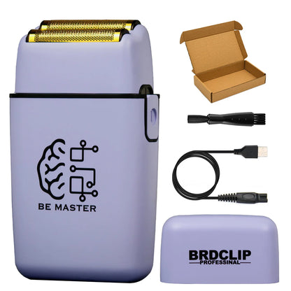 BRDCLIP 108 109 609 Purple Barber Professional 8800RPM 4500mAh Hair Clipper 10000RPM Salon Electric Shaver 7700RPM Hair Trimmer