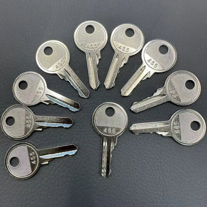 1/2/5/10PCS Ignition Switch Key 455 104466 Skyjack Man-Lifts Ronis  and Genie JLG Lift Forklift Models 21982 Starter Keys