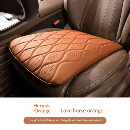 Wave style car seat cushion, creative accessory for car interior. Breathable and ventilated, suitable for all seasons
