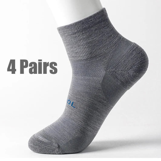 Unisex Merino Wool Socks Breathable Low Cut Sock 70% Merino wool Moisture Wicking Ankle Height for Men And Women