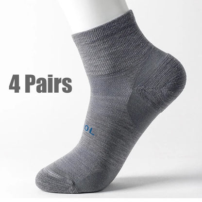 Unisex Merino Wool Socks Breathable Low Cut Sock 70% Merino wool Moisture Wicking Ankle Height for Men And Women