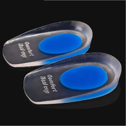 Soft Silicone Gel Insoles New1pair Heel Spur Pain Relief Foot Comfort Shoe Insertsoles Foot Care Accessories Chinese Origin