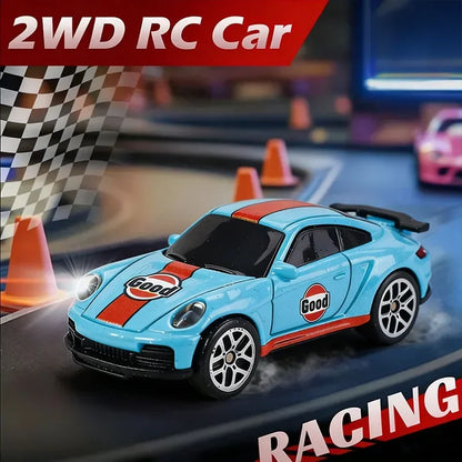 2026 Upgraded RC Car 1:64 Mini Alloy RC Drift Car Easy to Carry, 60mins Life.  Exquisite Gift Box An Ideal Toy Gift for Children
