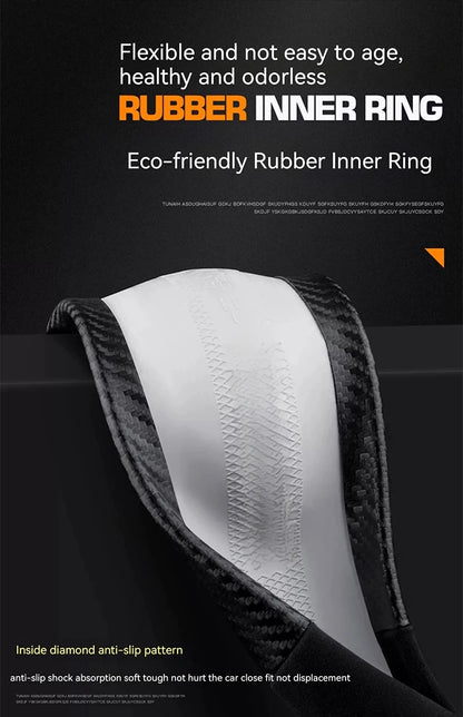 Applicable to SEAT Leon Ibiza FR 2 Ateca Arona Exeo Arosa Tarraco Mii. Breathable perforatedcar steering wheel cover. Automotive