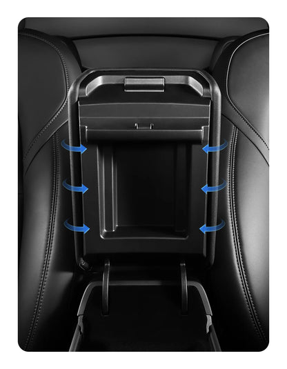 YZ  For Tesla Model Y YL Juniper Model 3 Highland TPE Armrest Cover Soft Case Center Arm Rest Pad Anti-scratch 2026 Accessories