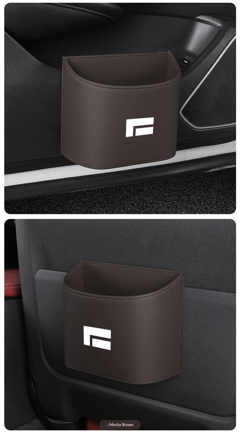 Suitable for Rox 01 ADAMAS car trash can suspension storage box car door side cup holder umbrella bucket storage box