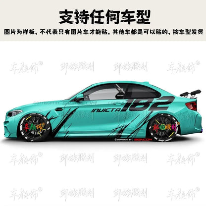 Car Vinyl stickers body decoration sporty Customized racing decals modified accessories FOR BMW 3 4 5 Series M2 M3 M4 M5