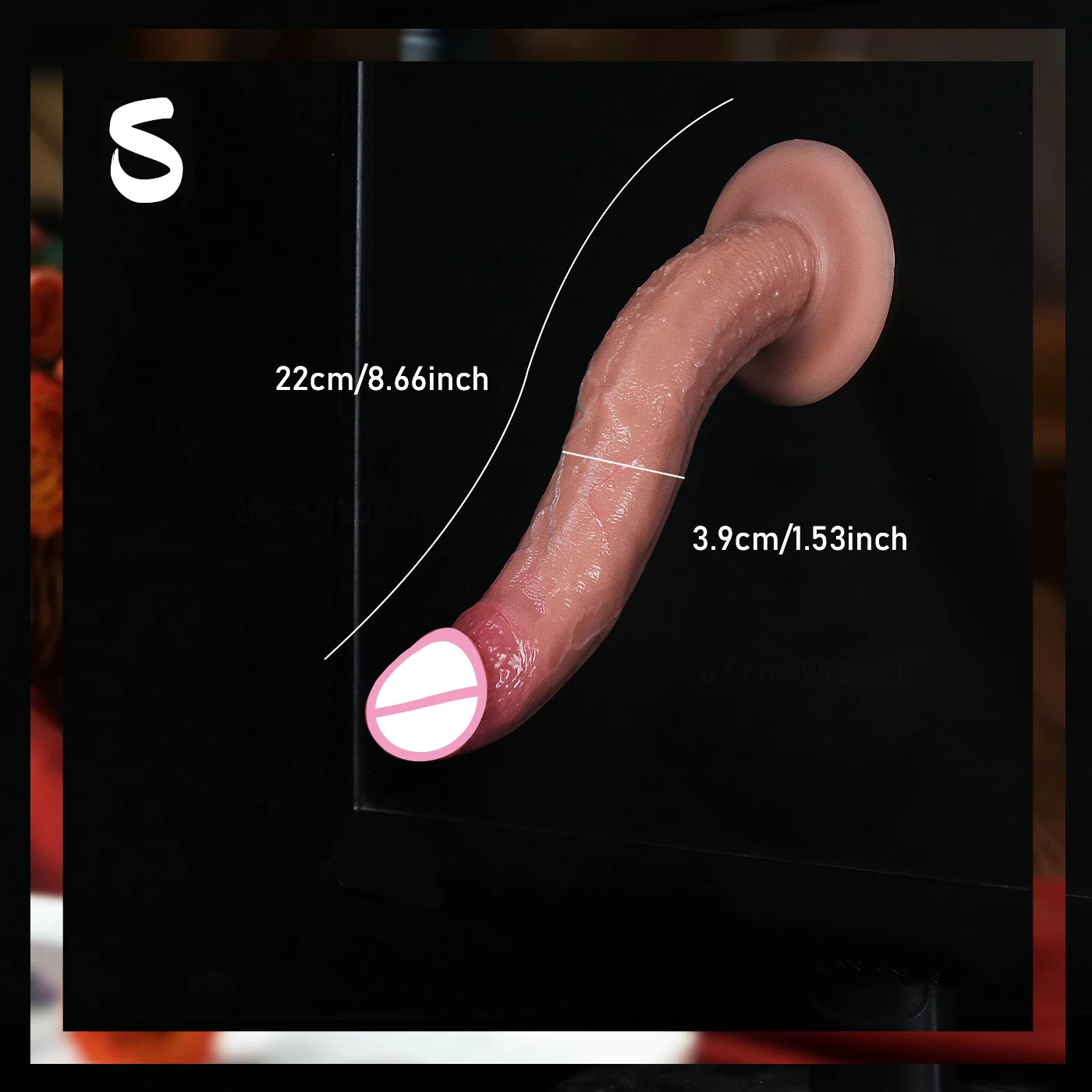 Realistic Long Soft Butt Plug Dildo 3 Sizes Fake Penis Skin Feel Silicone Cock Woman Man Masturbation Suction Cup Anal Sex Toys