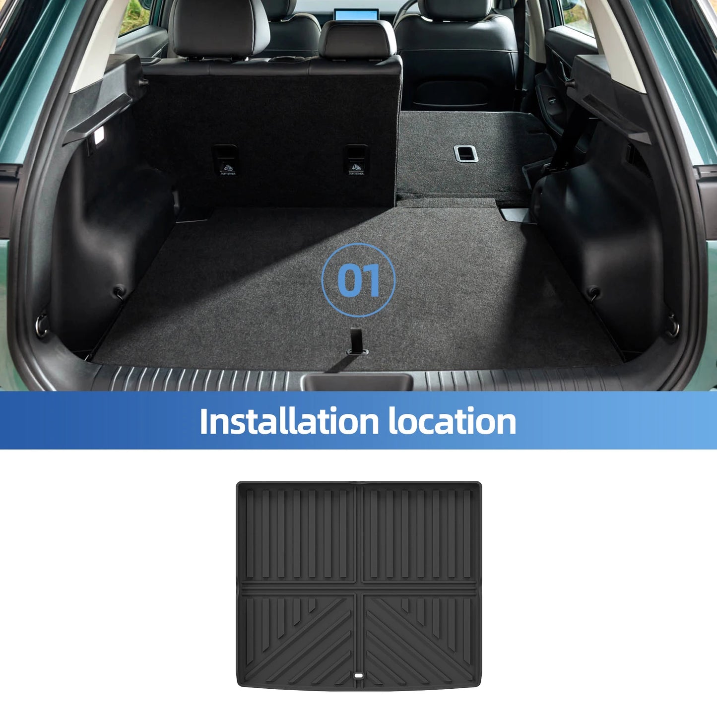 Right Drive for Chery Jaecoo 5 EV 2025 2026 All -Weather Floor Mats Foot Mat Cargo Liner Trunk Pad Car Interior Accessories