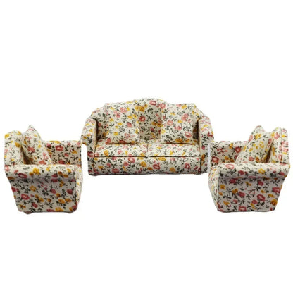 1:12 Mini Cute Dolls Sofa Pillows Set Simulation Dollhouse Furniture Toys Miniature Doll House Accessories Children Toys Gift