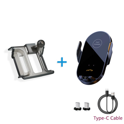 Special Mobile Phone Holder For Mazda CX-5 CX5 KF 2017 2018 2019-2025 Car Qi Wireless Charging Phone Mount Car MagSafe Charger