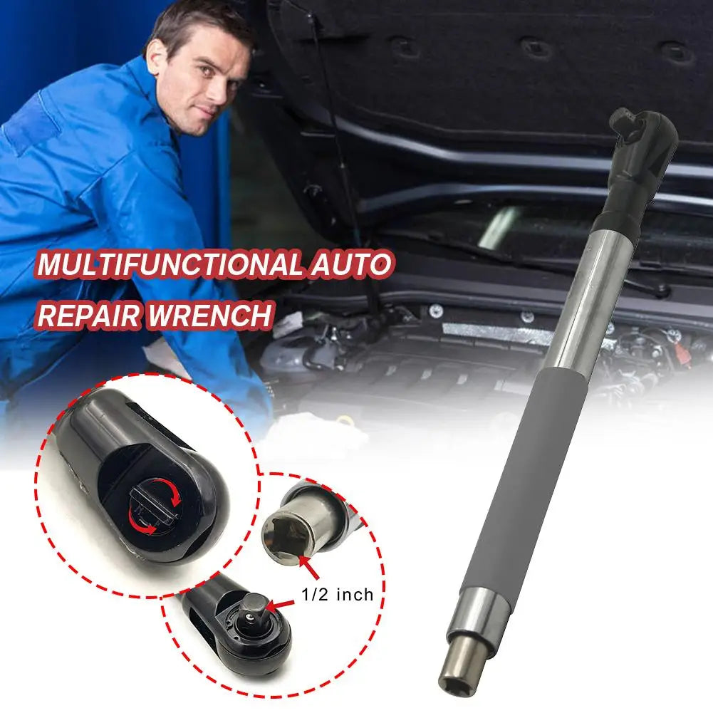 2025 Brand-new 2 IN 1 Ratchet Wrench Automatic Extension Wrench Multi-function Wrench Electric Extension Wrench Hand Tools