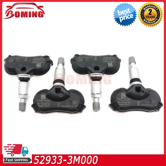 New TPMS Tire Pressure Monitoring System 52933-3M000  For Kia Sportage 2010-2014 TPMS Sensor 529333M000 433MHZ