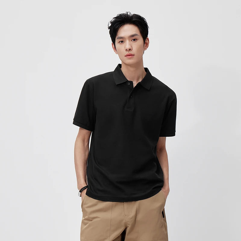 Semir Mens Polo 2026 Classic Lapel Knitted Moisture Wicking Quick Dry Cool Feeling Antibacterial