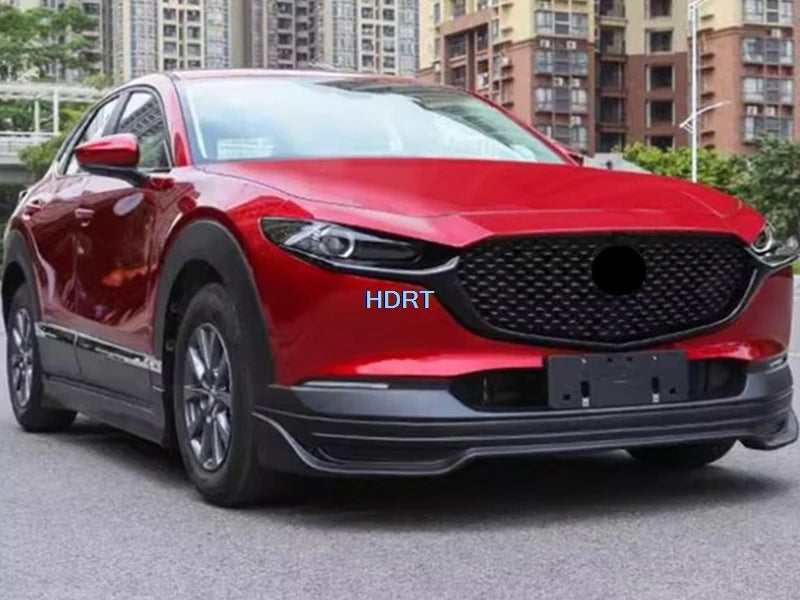Car Styling Front Bumper Trim Racing Grille Cover Protector Decoration Accessories Exterior Sticker For Mazda CX-30 CX30 2020 +
